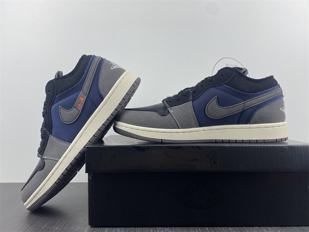 Jordan 1 Low Craft Inside Out Black DN1635-001