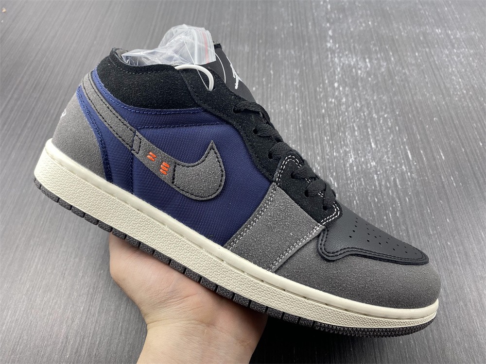 Jordan 1 Low Craft Inside Out Black DN1635-001