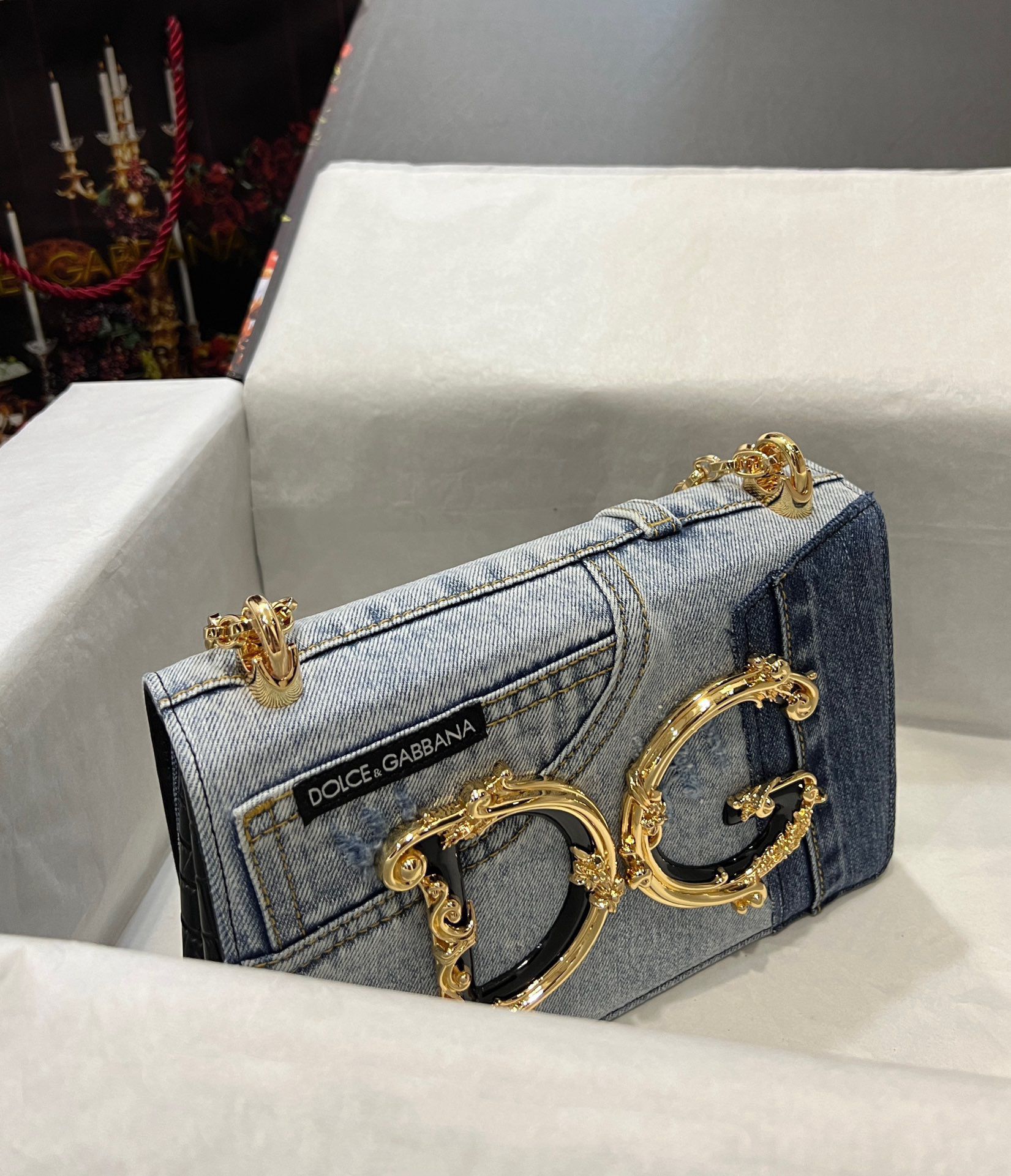 Dolce & Gabbana Denim bag 23CM