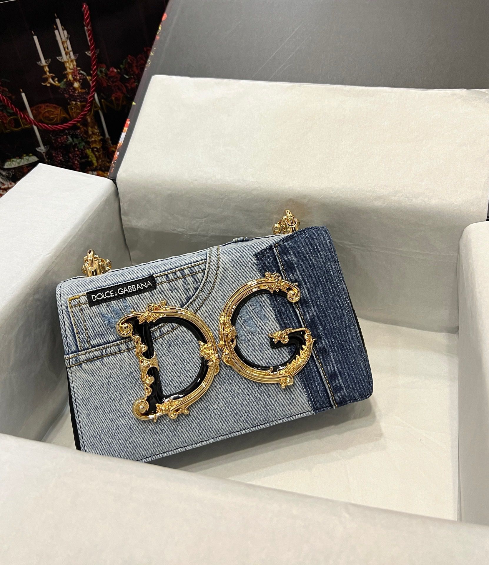 Dolce & Gabbana Denim bag 23CM