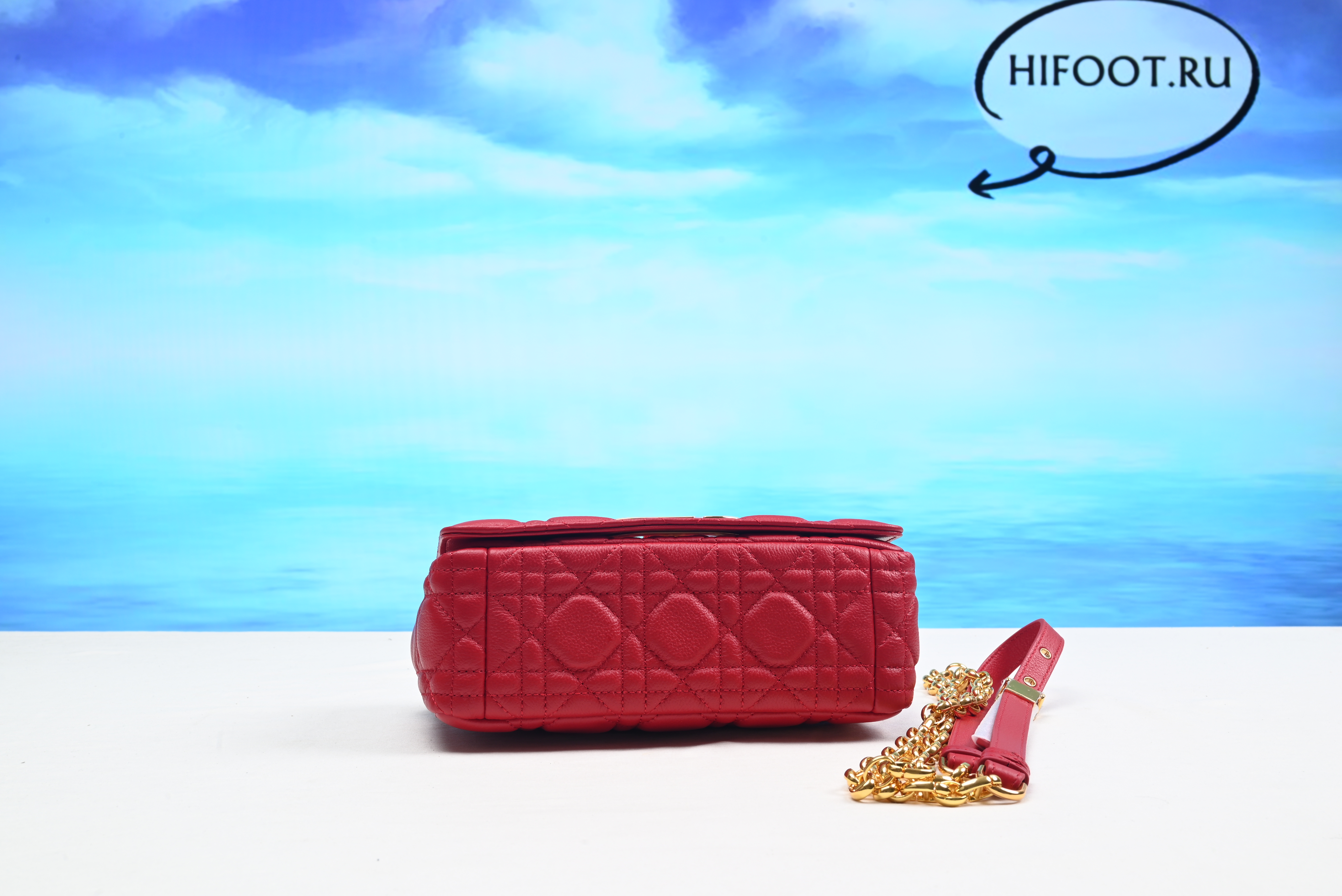 D*or caro bag red 20cm 2024030501