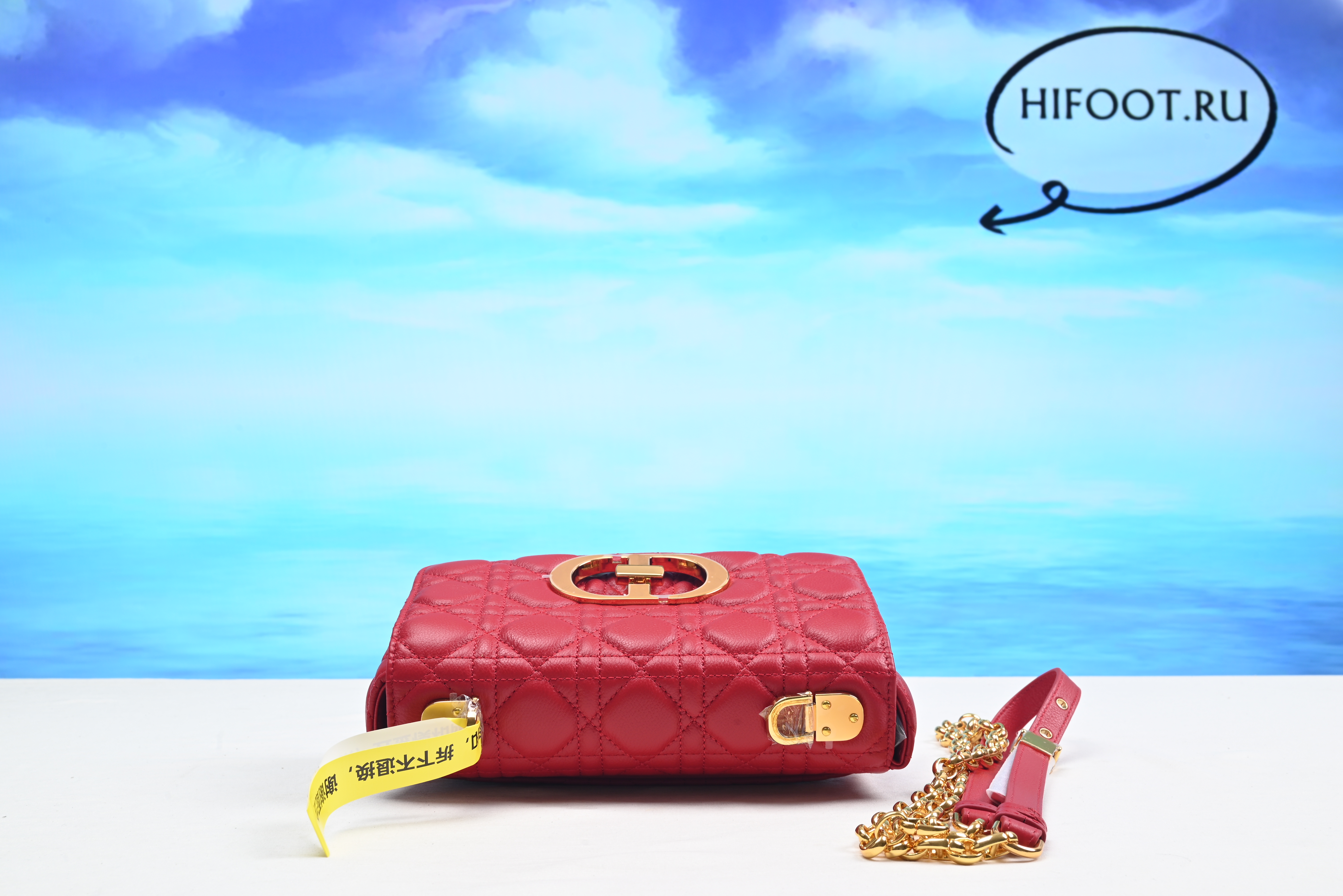 D*or caro bag red 20cm 2024030501