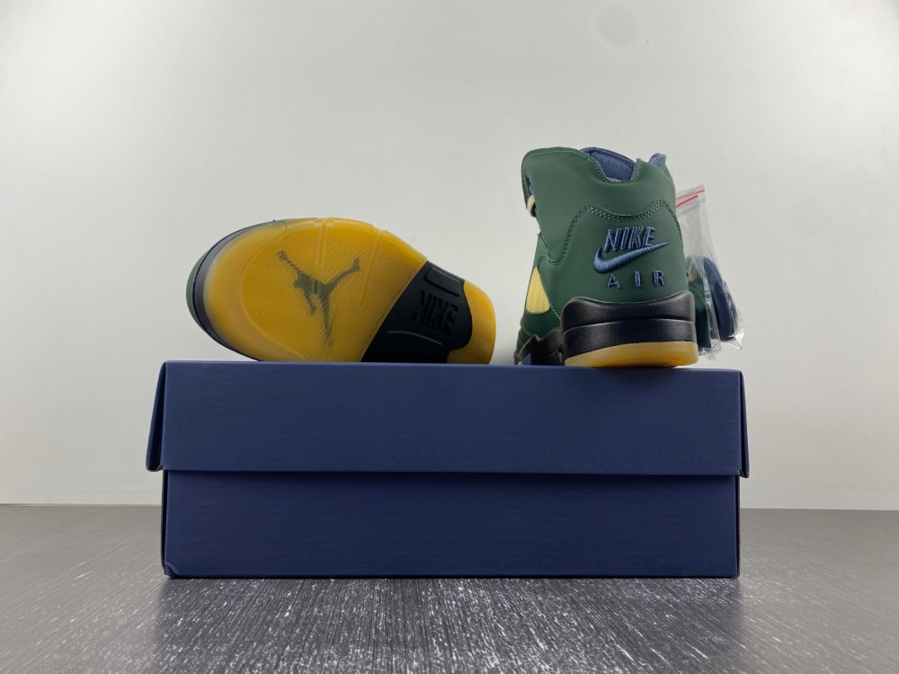 Air Jordan 5 Navy Green FZ5758-003
