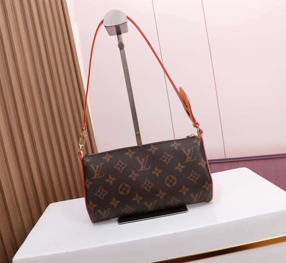 LV pochette tirette monogram 22*12*505CM