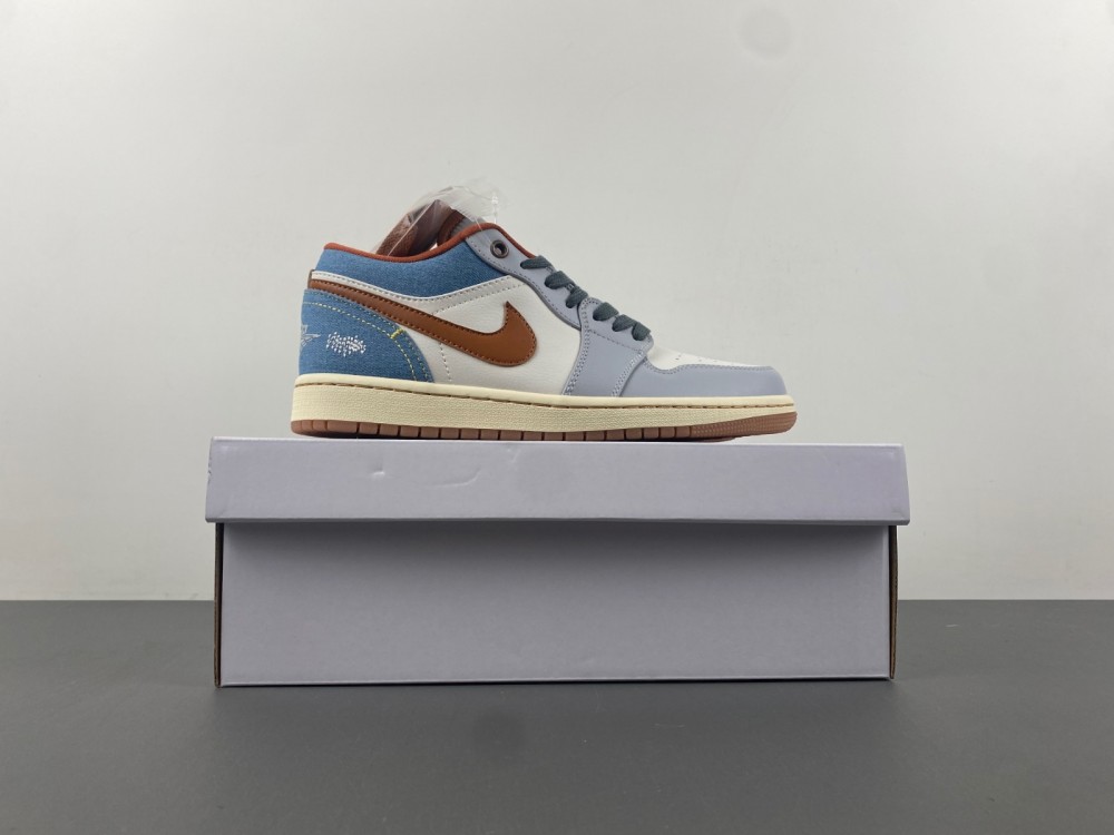 Air Jordan 1 Low Phantom Denim FZ5045-091