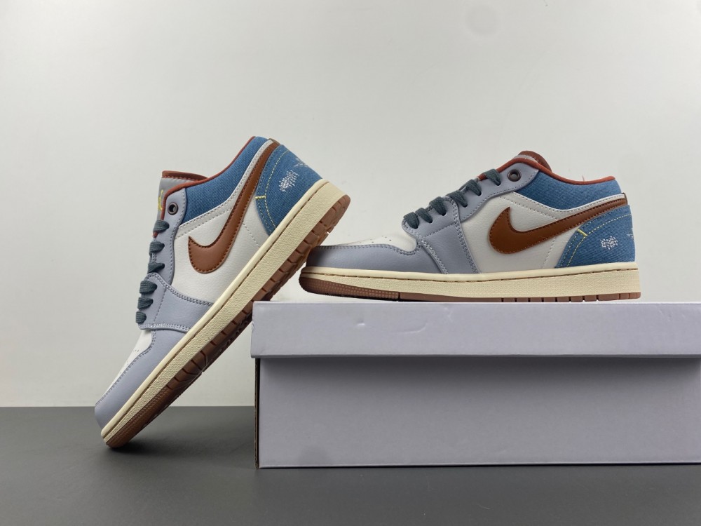 Air Jordan 1 Low Phantom Denim FZ5045-091