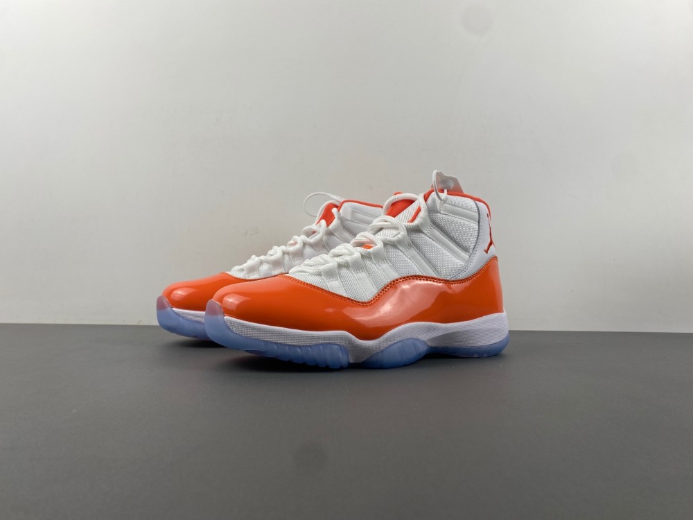 Air Jordan 11 florida Gators White Orange