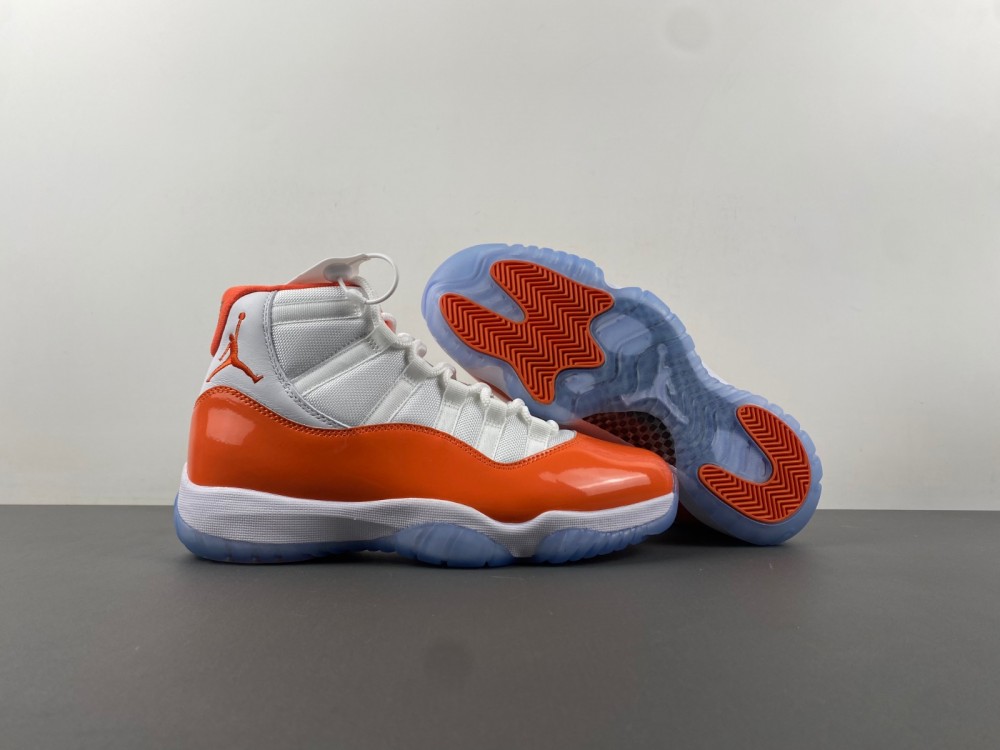 Air Jordan 11 florida Gators White Orange