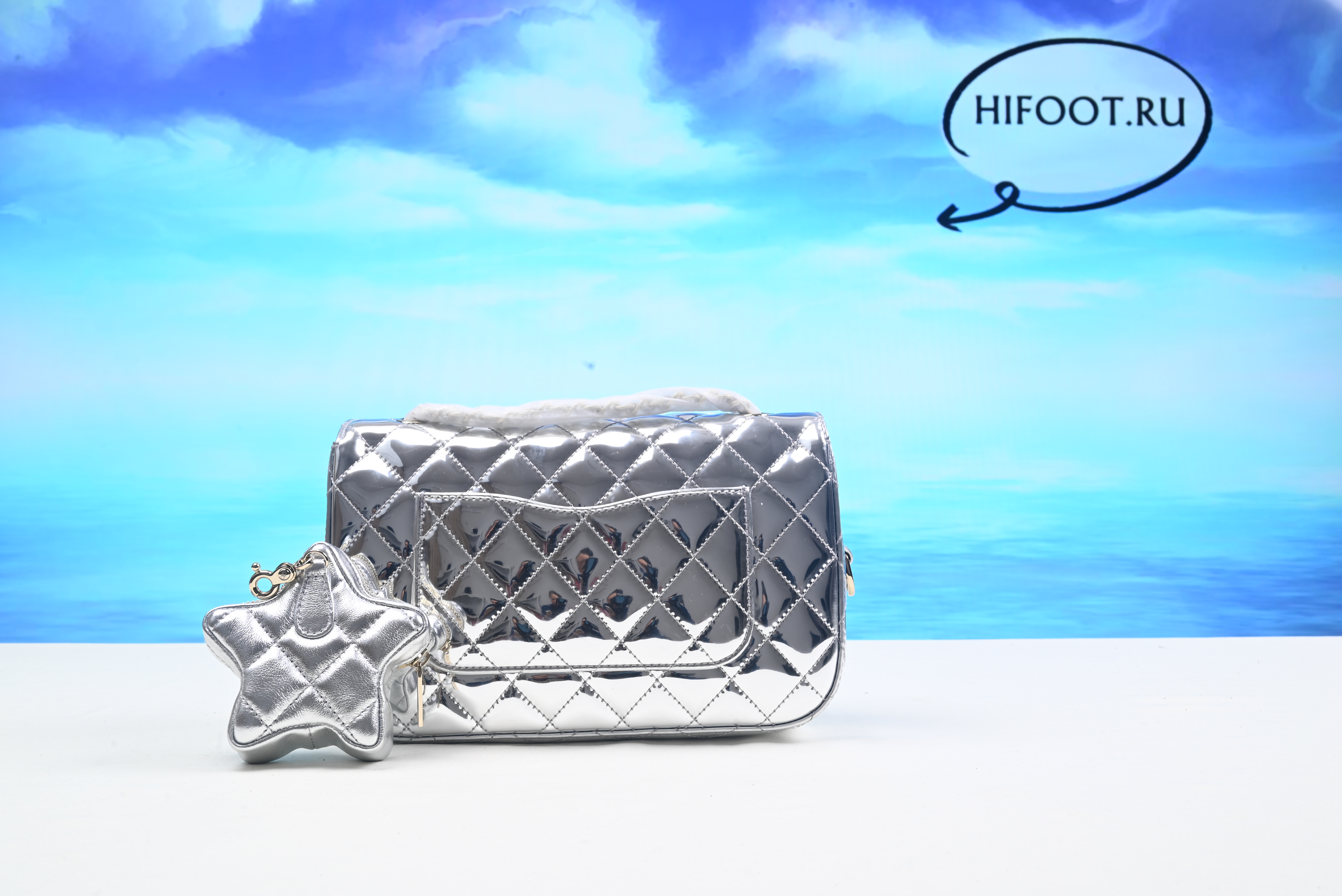Ch*el bag 23cm 2024040801