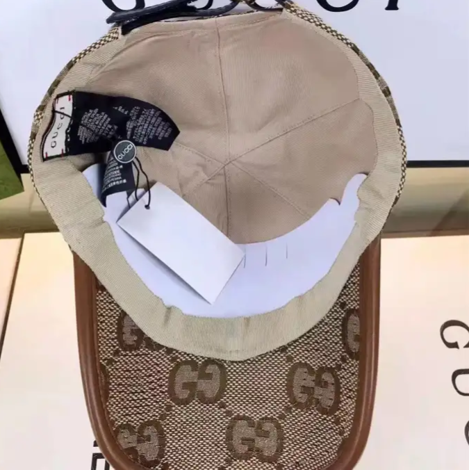 G*u*i fashion double g velcro baseball cap