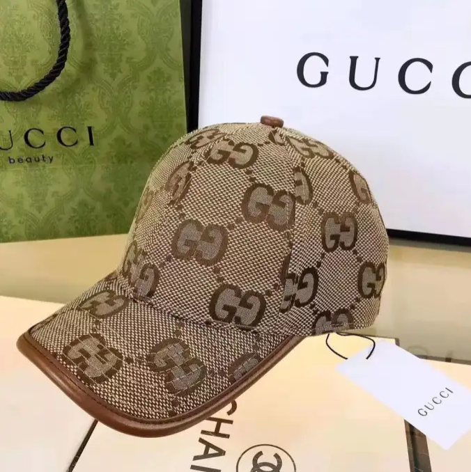 G*u*i fashion double g velcro baseball cap