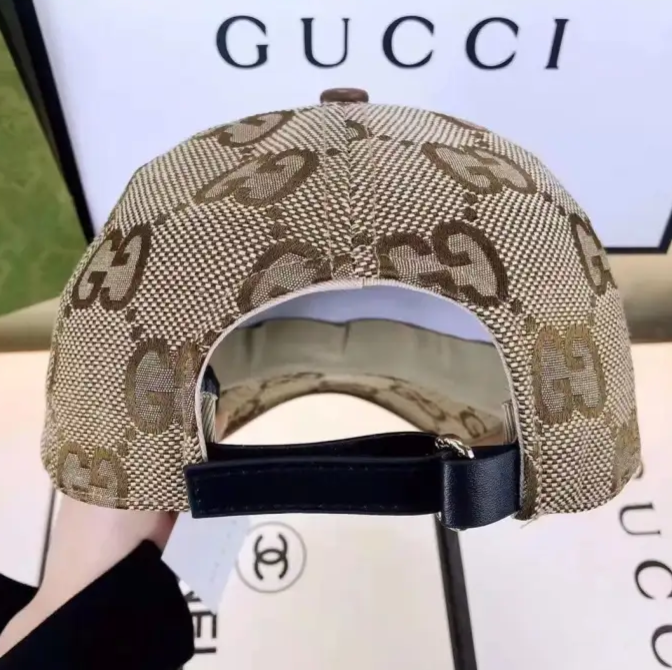 G*u*i fashion double g velcro baseball cap