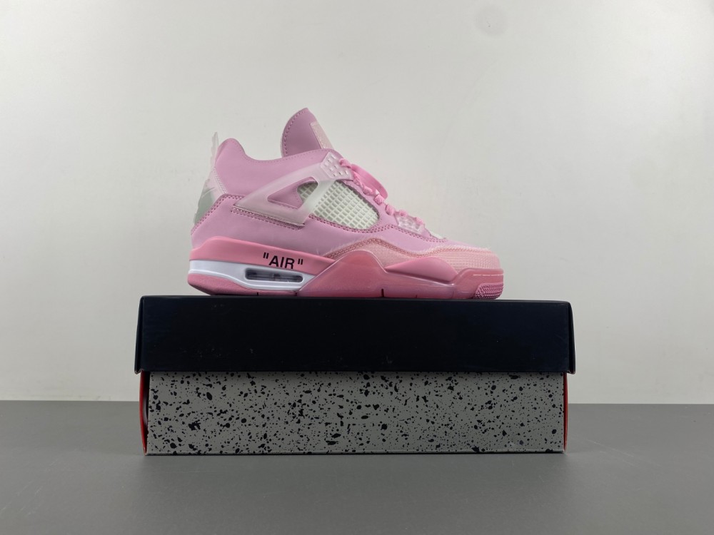 Air Jordan 4 off white pink 2024041601