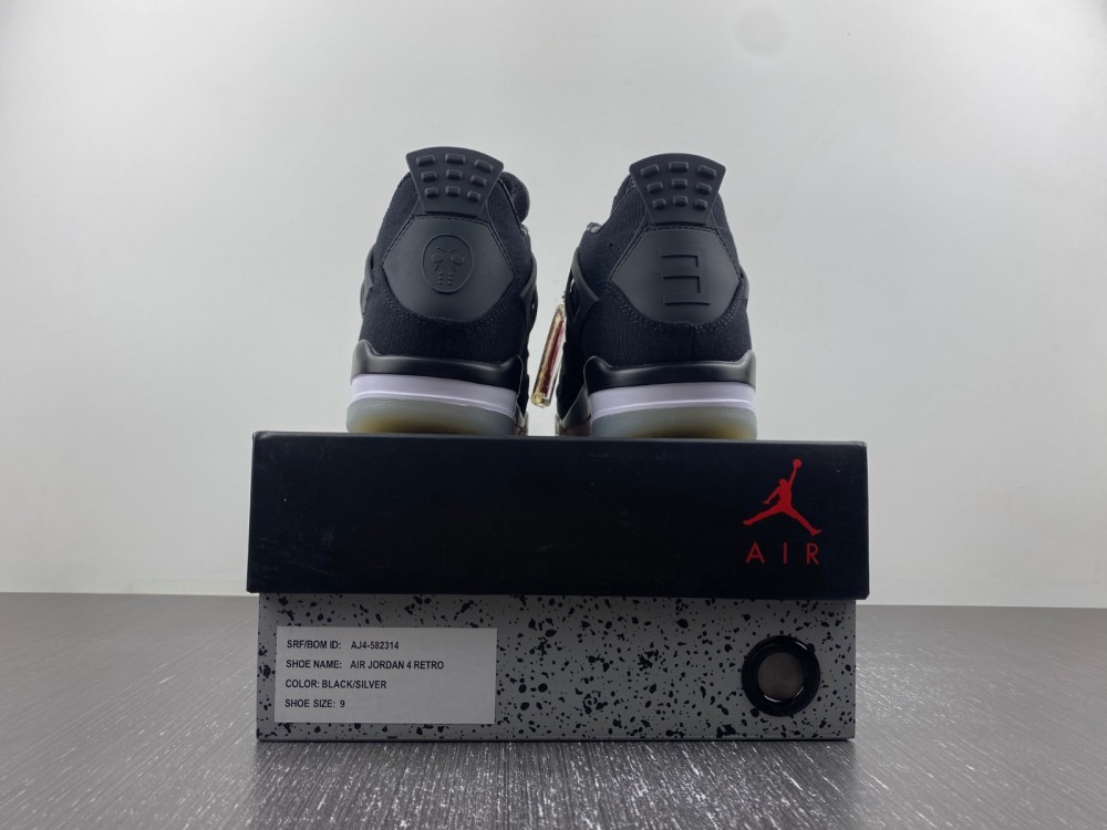 Eminem x Carhartt X Air Jordan 4 Retro Black Chrome