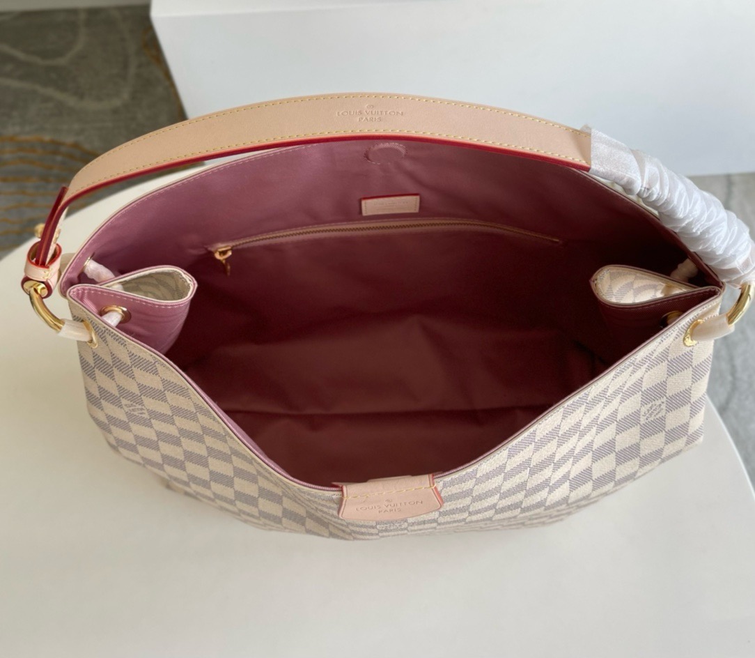 LV Graceful MM Damier Azur 41CM
