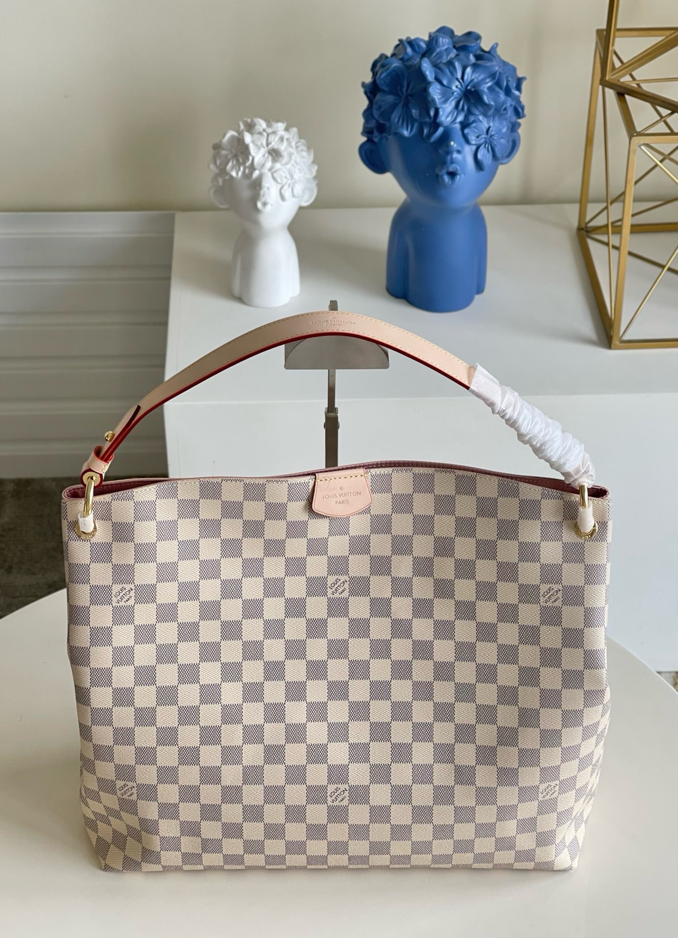 LV Graceful MM Damier Azur 41CM