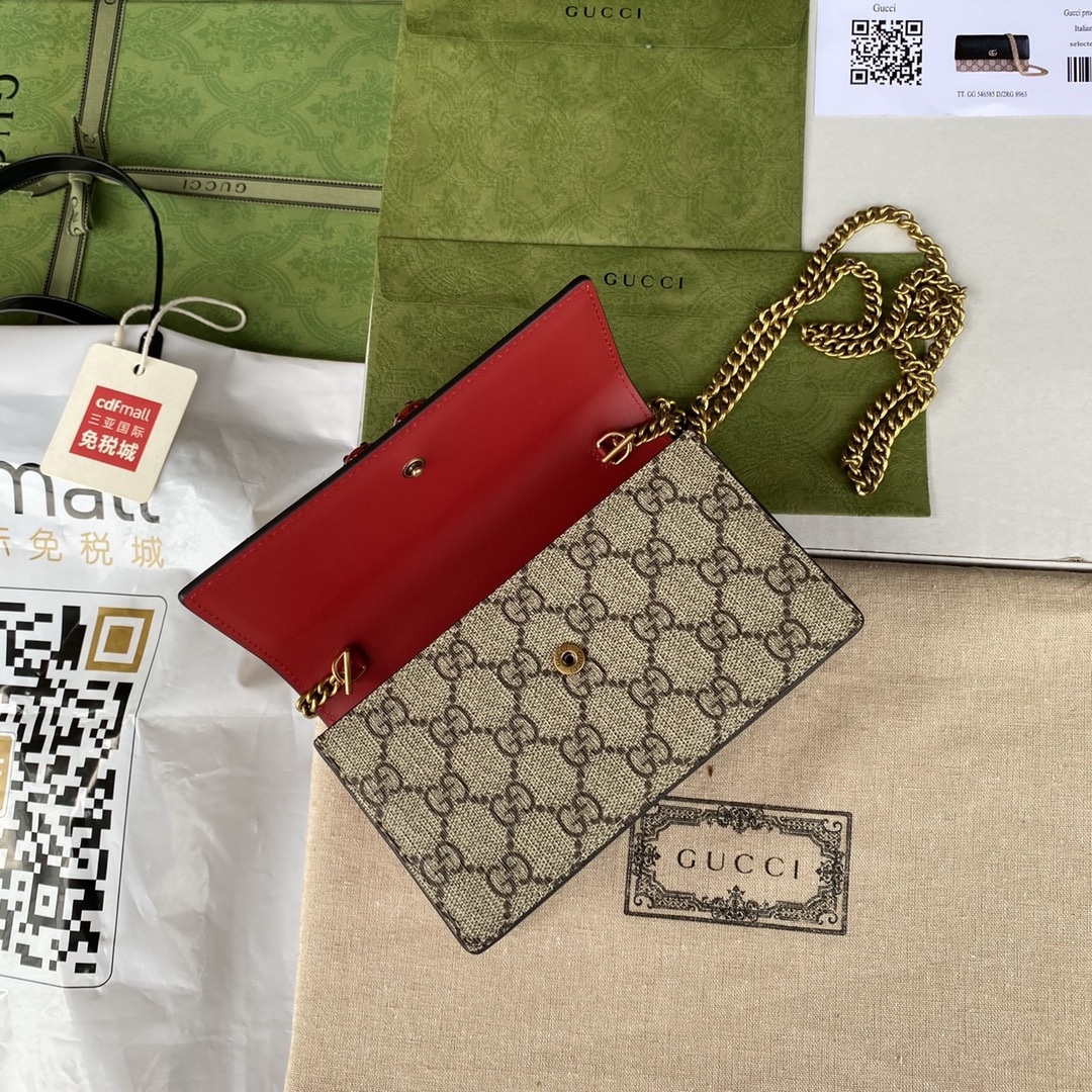 g*u*i gg S*p*e mini bag with cherries 16.5cm