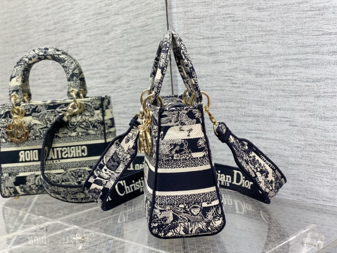 D*or medium lady d-lite bag 24cm