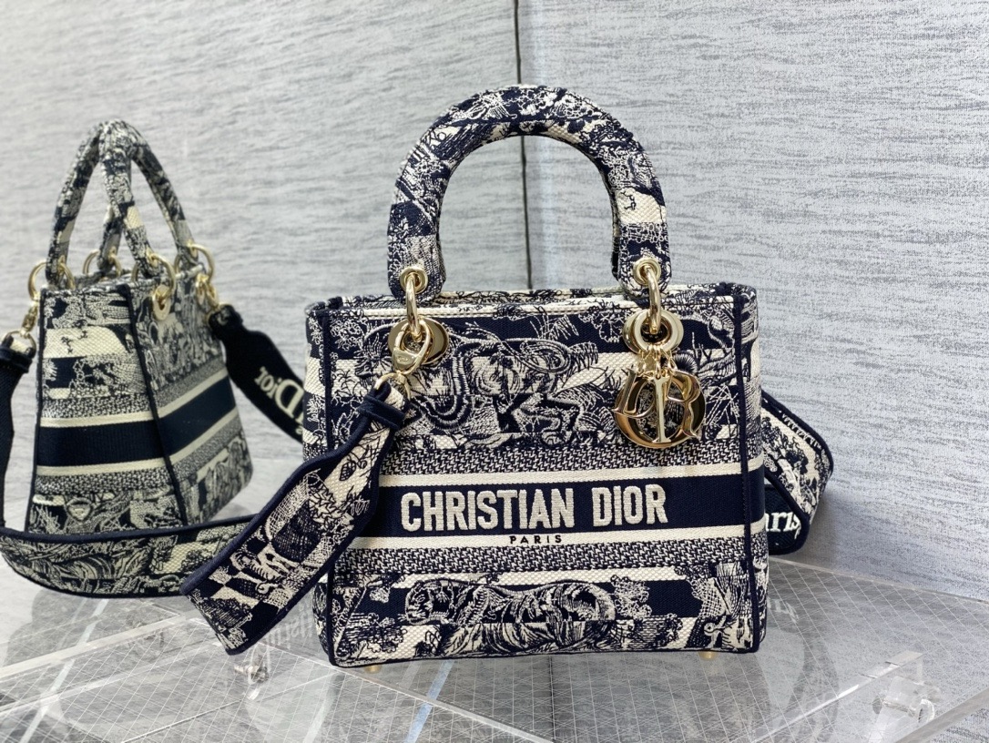 D*or medium lady d-lite bag 24cm