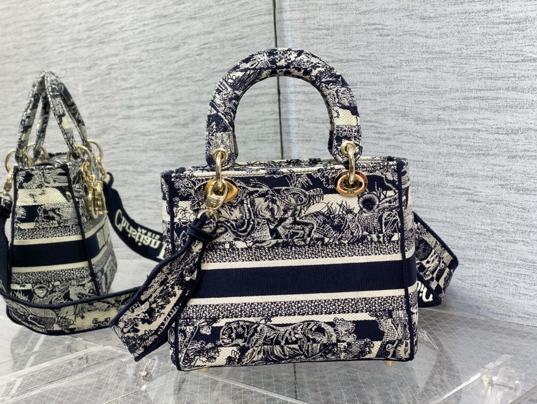 D*or medium lady d-lite bag 24cm