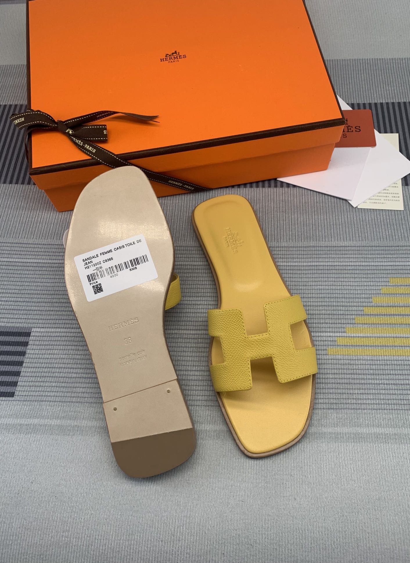 H**mes slipper 4 34-42