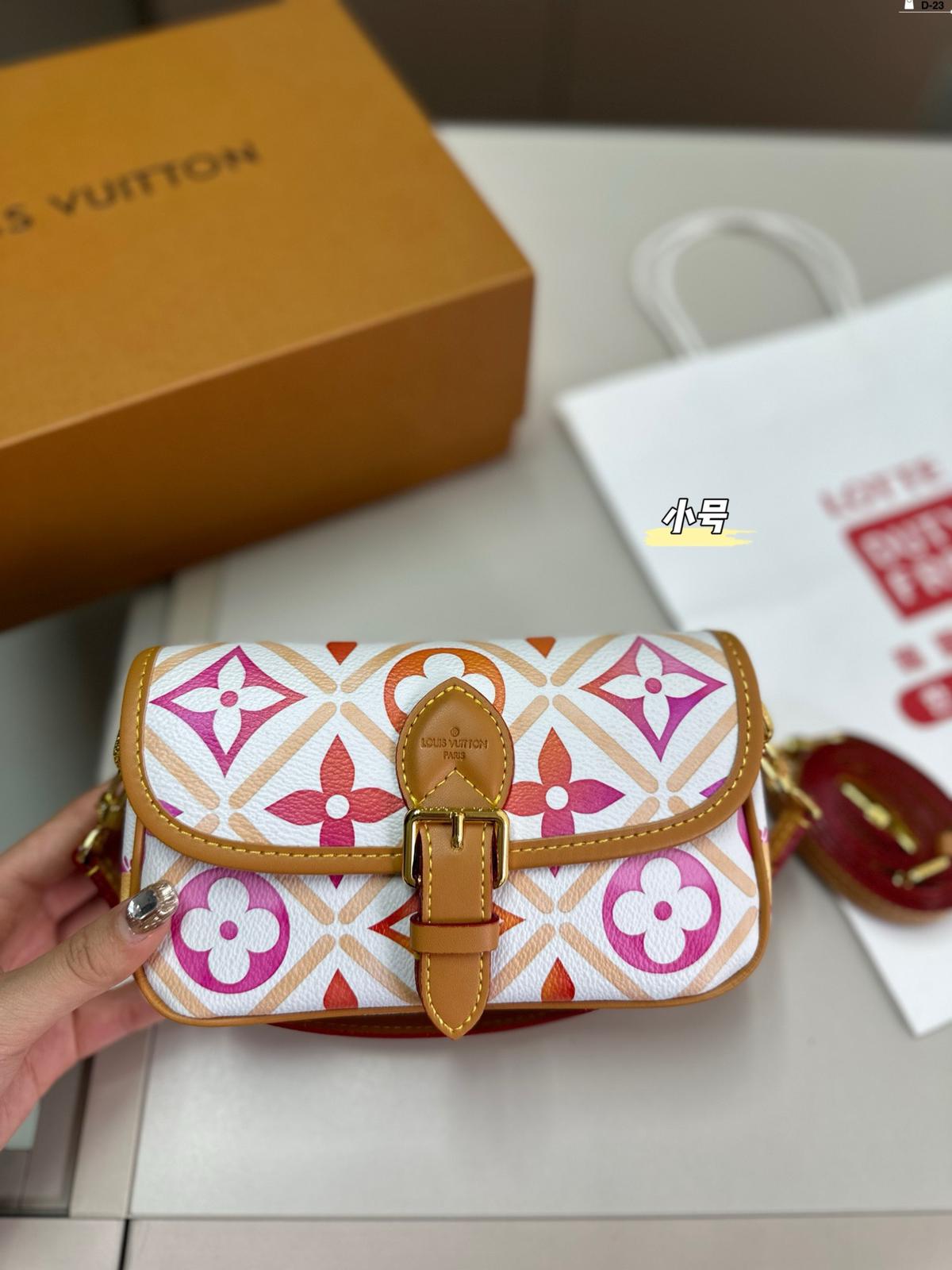 lv l**is V*t*n monogram casual style street style 2way leather party style 19cm