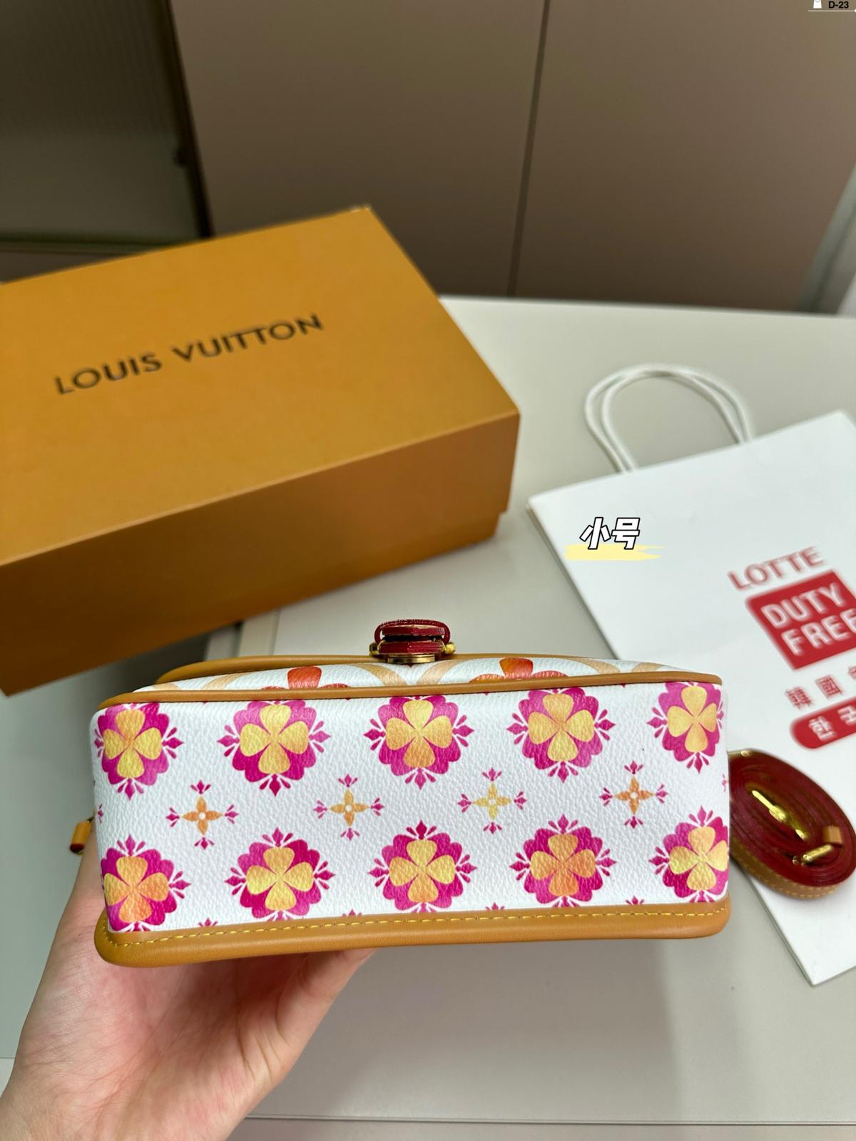 lv l**is V*t*n monogram casual style street style 2way leather party style 19cm