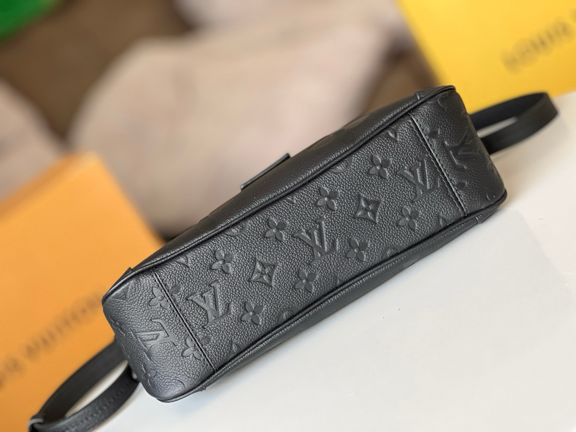 LV Trianon PM Monogram Empreinte Leather M46488 28CM