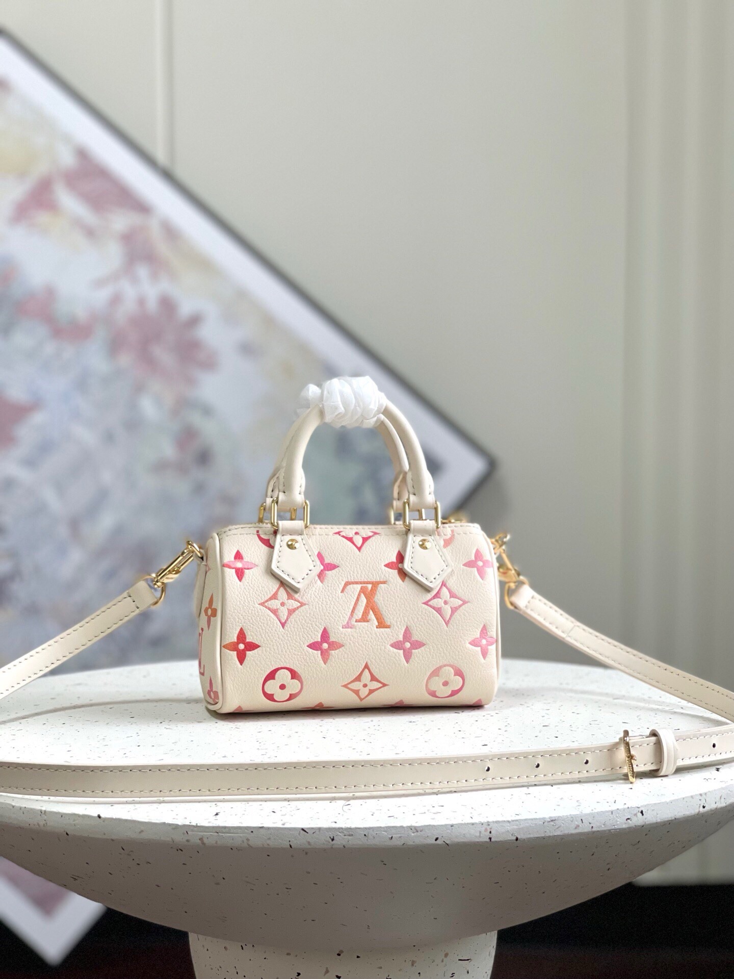 LV Nano speedy bag M83452 16*10*7.5CM