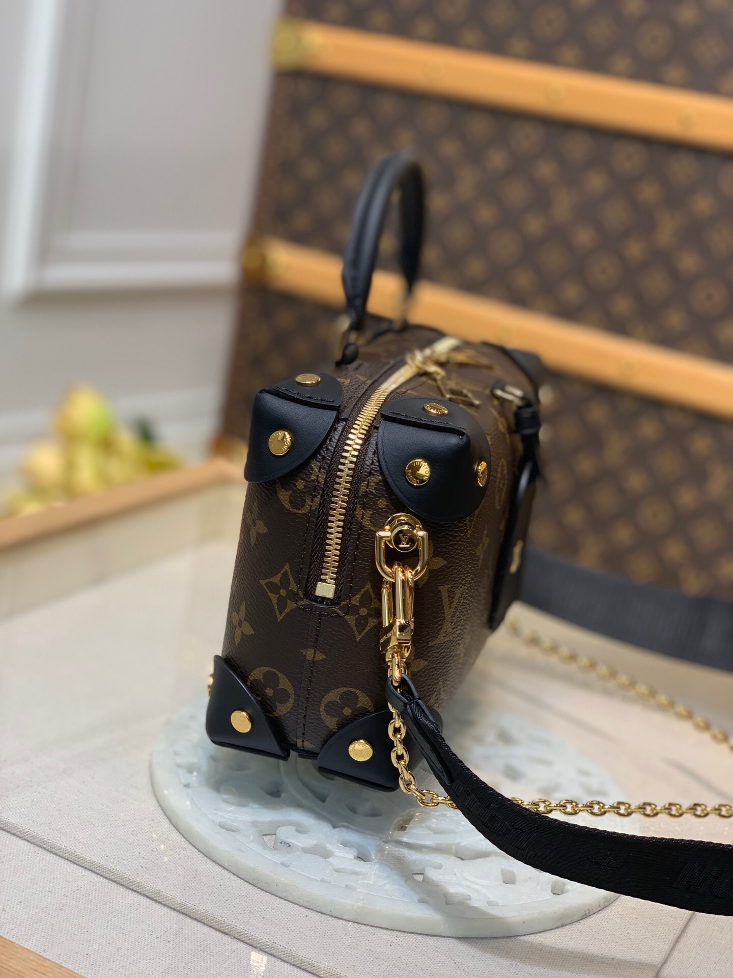 LV petite malle souple M45571 20*14*7.5CM