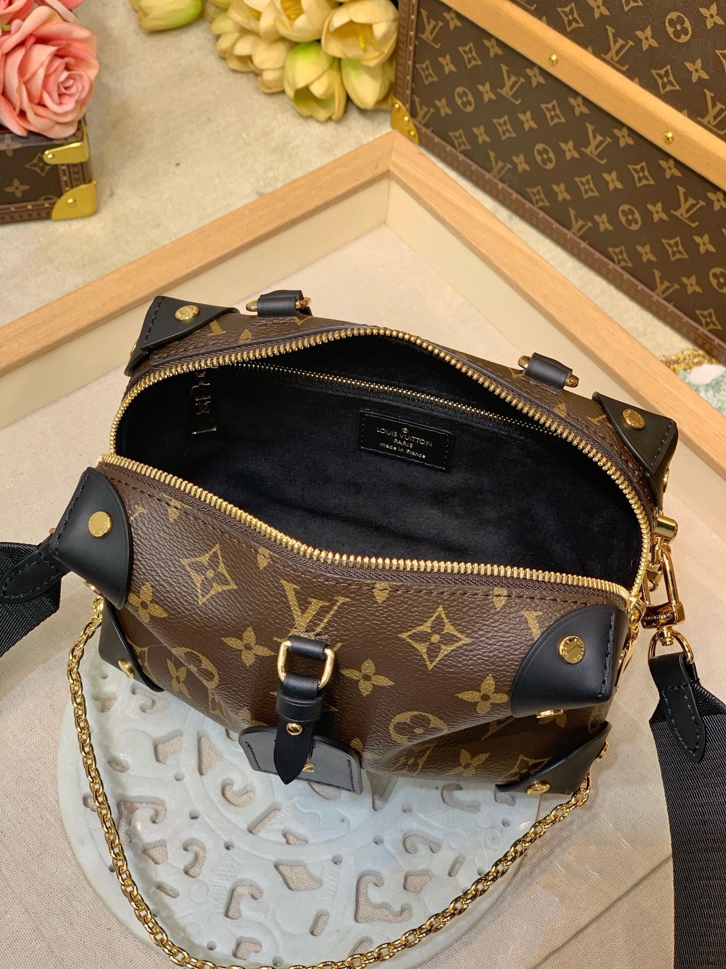 LV petite malle souple M45571 20*14*7.5CM