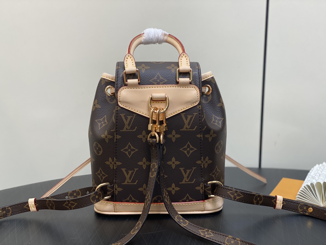 LV backpack bag Mini 24*25*12CM