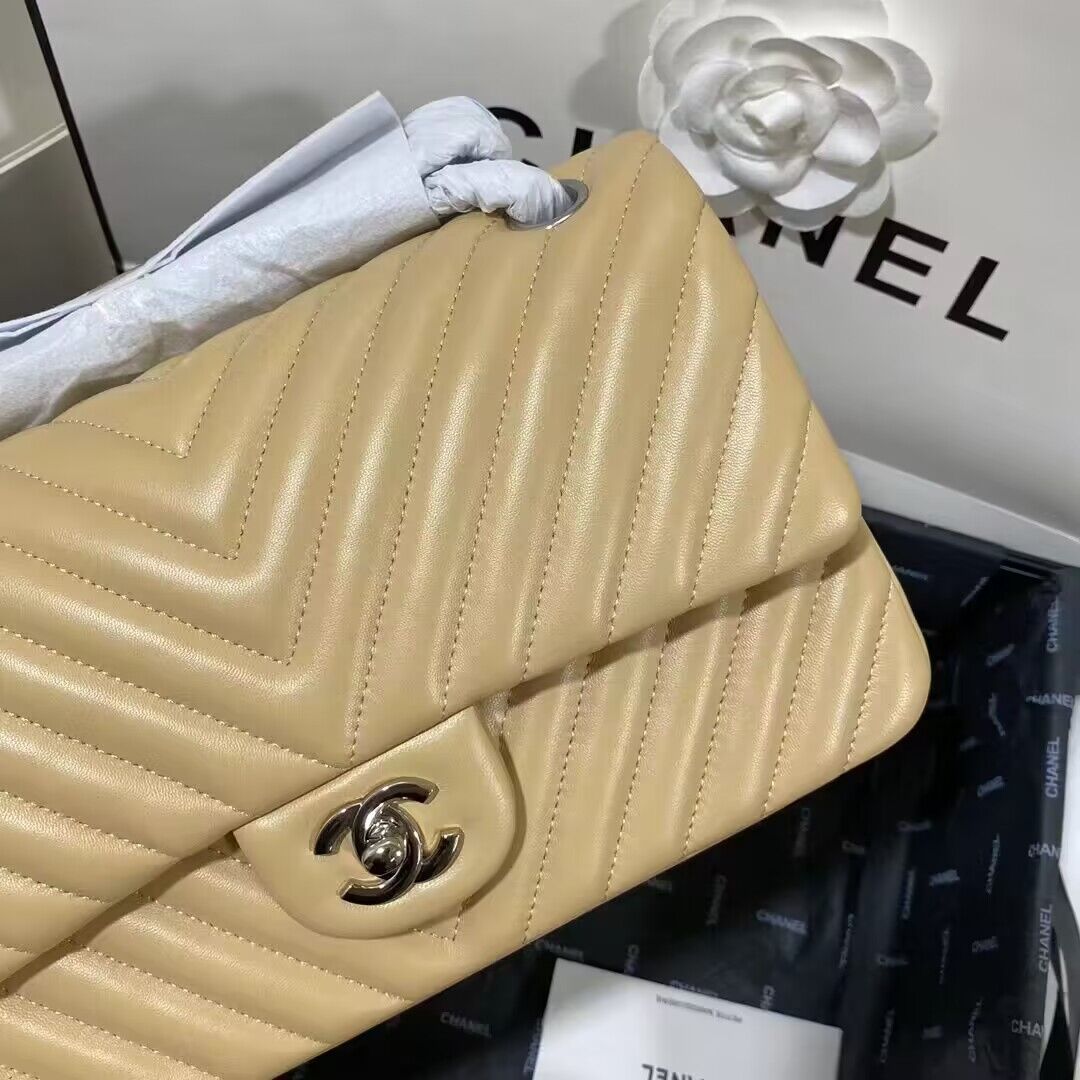 Ch*el classic flap bag 25cm 2024071101