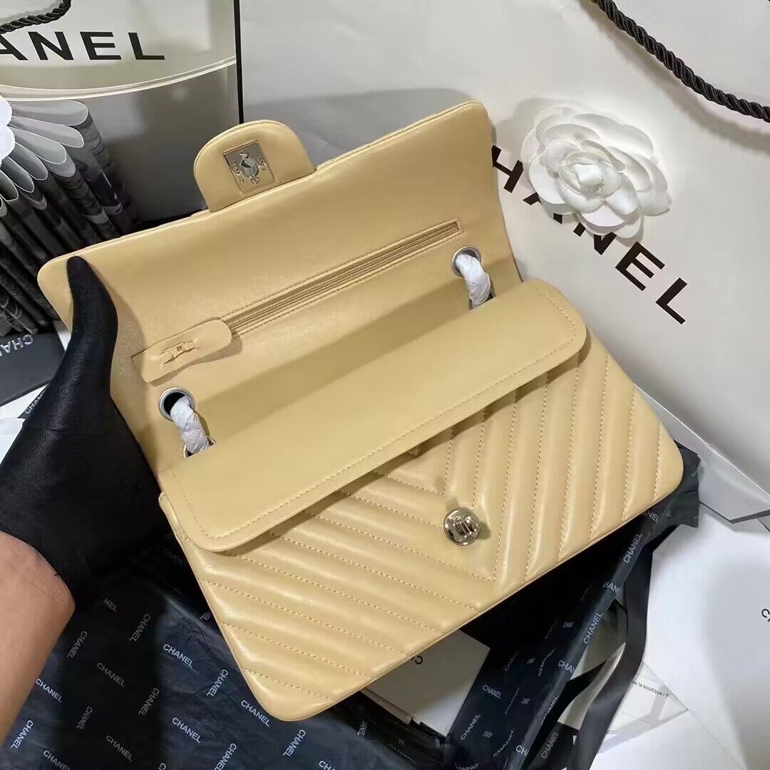 Ch*el classic flap bag 25cm 2024071101