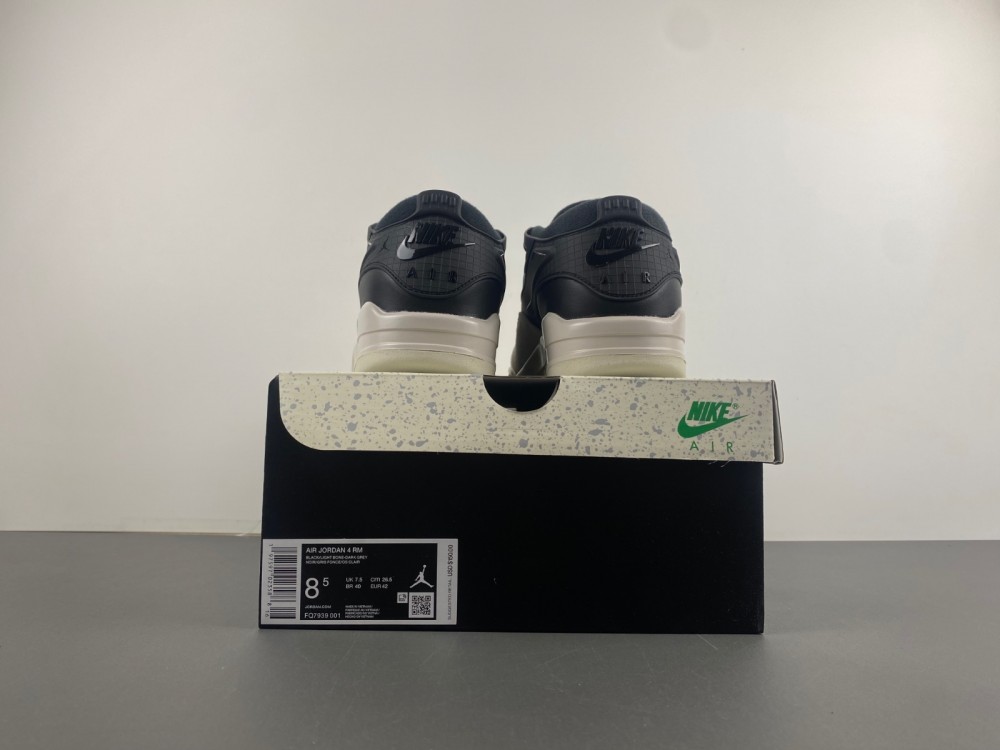 Air Jordan 4 RM Black Light Bone  FQ7939-001