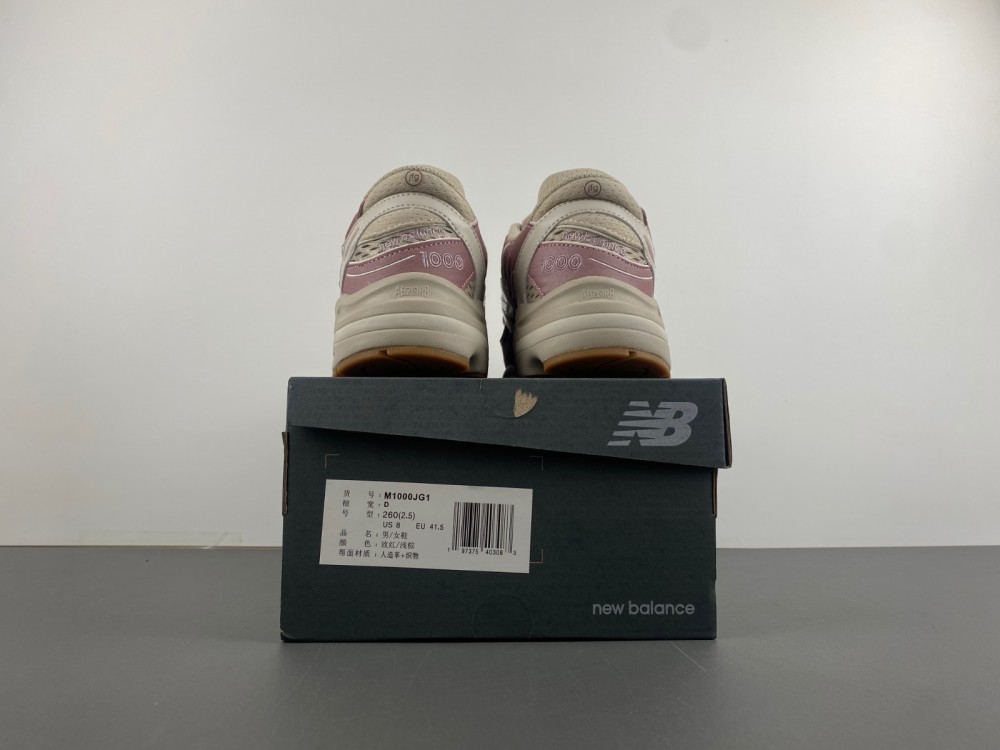 New Balance 1000 Joe Freshgoods When Things Were Pure Pink Mink M1000JG1