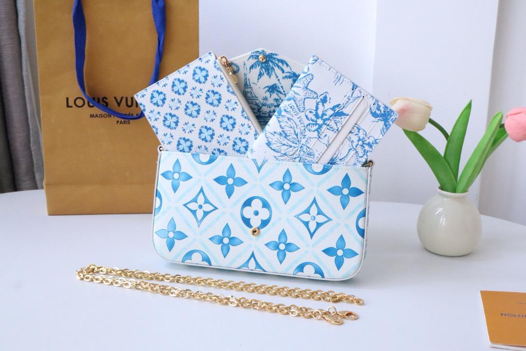LV pochette felice by the pool bag