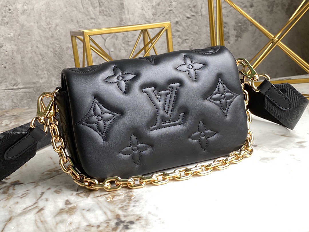 LV wallet on strap 20CM
