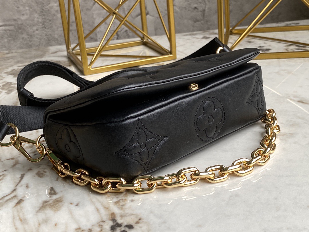 LV wallet on strap 20CM