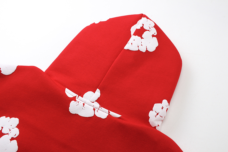 Denim Tears hoodie red 2024081701
