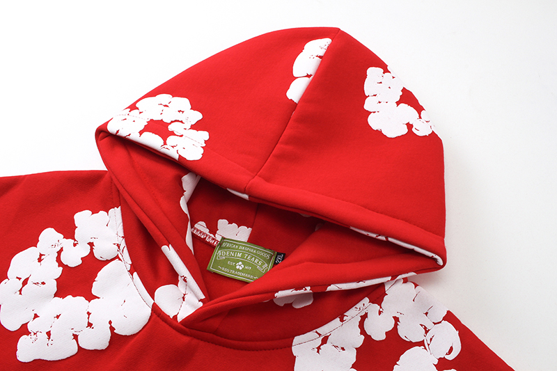 Denim Tears hoodie red 2024081701