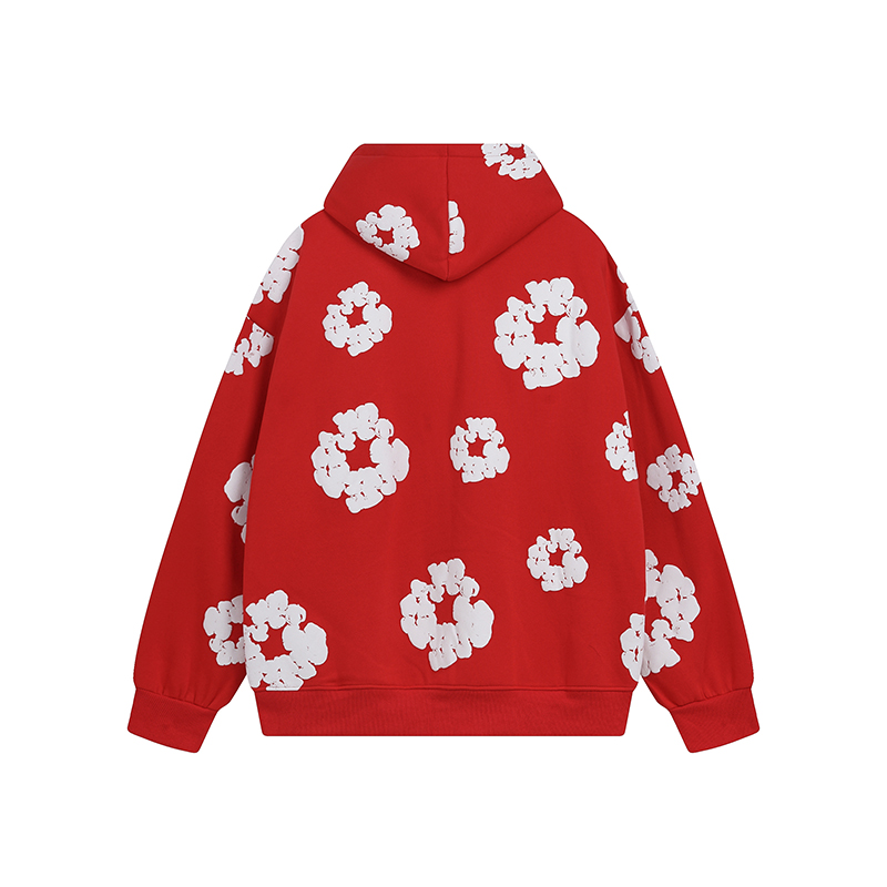 Denim Tears hoodie red 2024081701