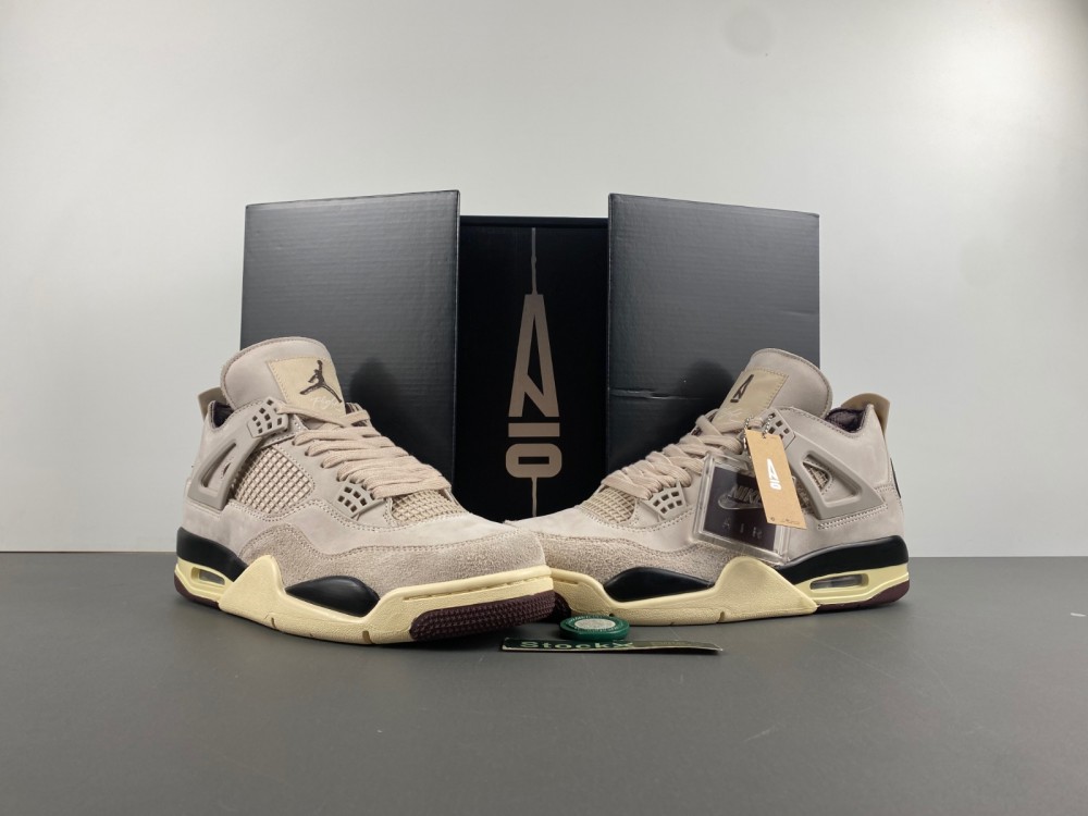 A Ma Maniére x Air Jordan 4 Fossil Stone FZ4810-200