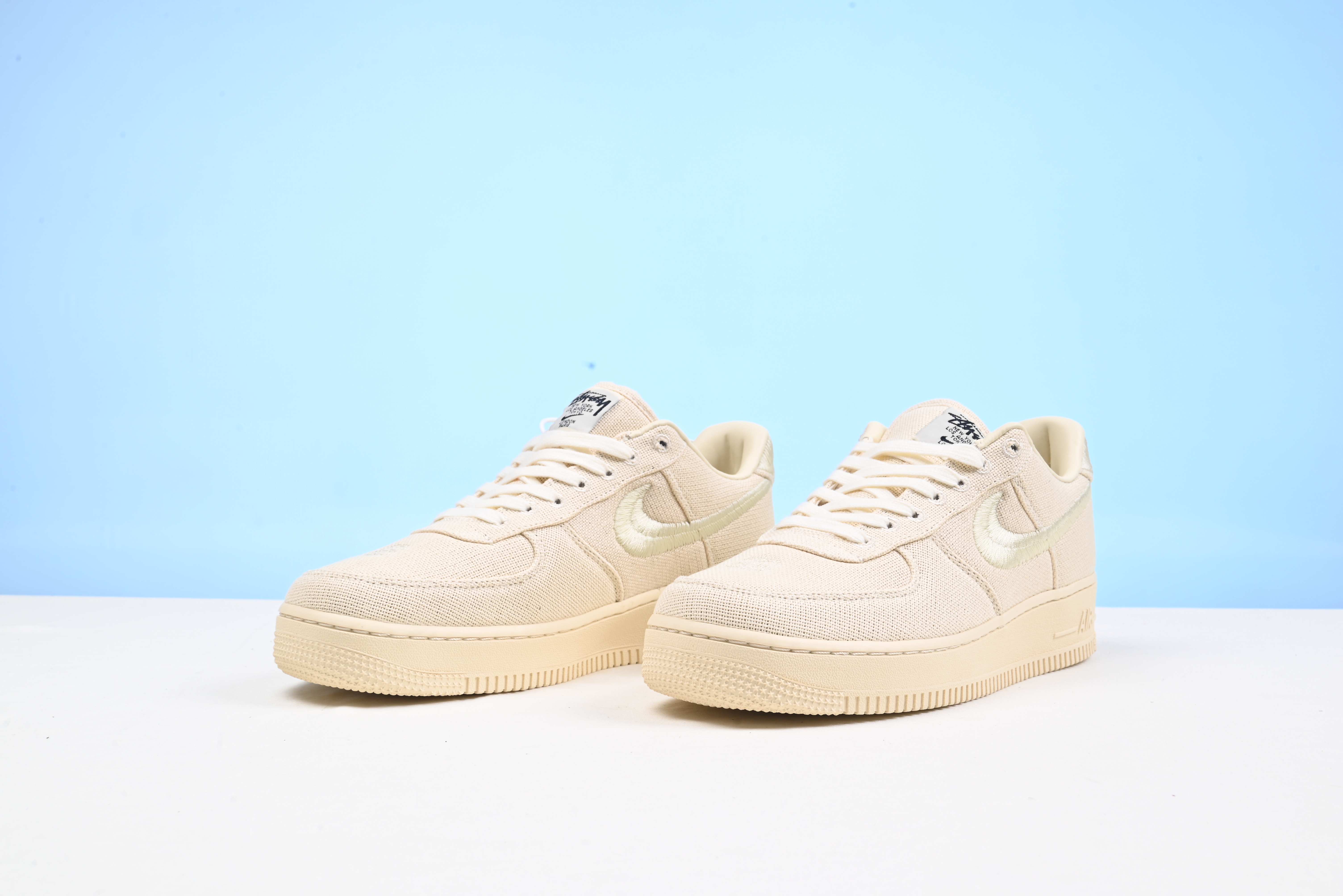 Stussy x Nike Air Force 1 Low Fossil Stone CZ9084-200