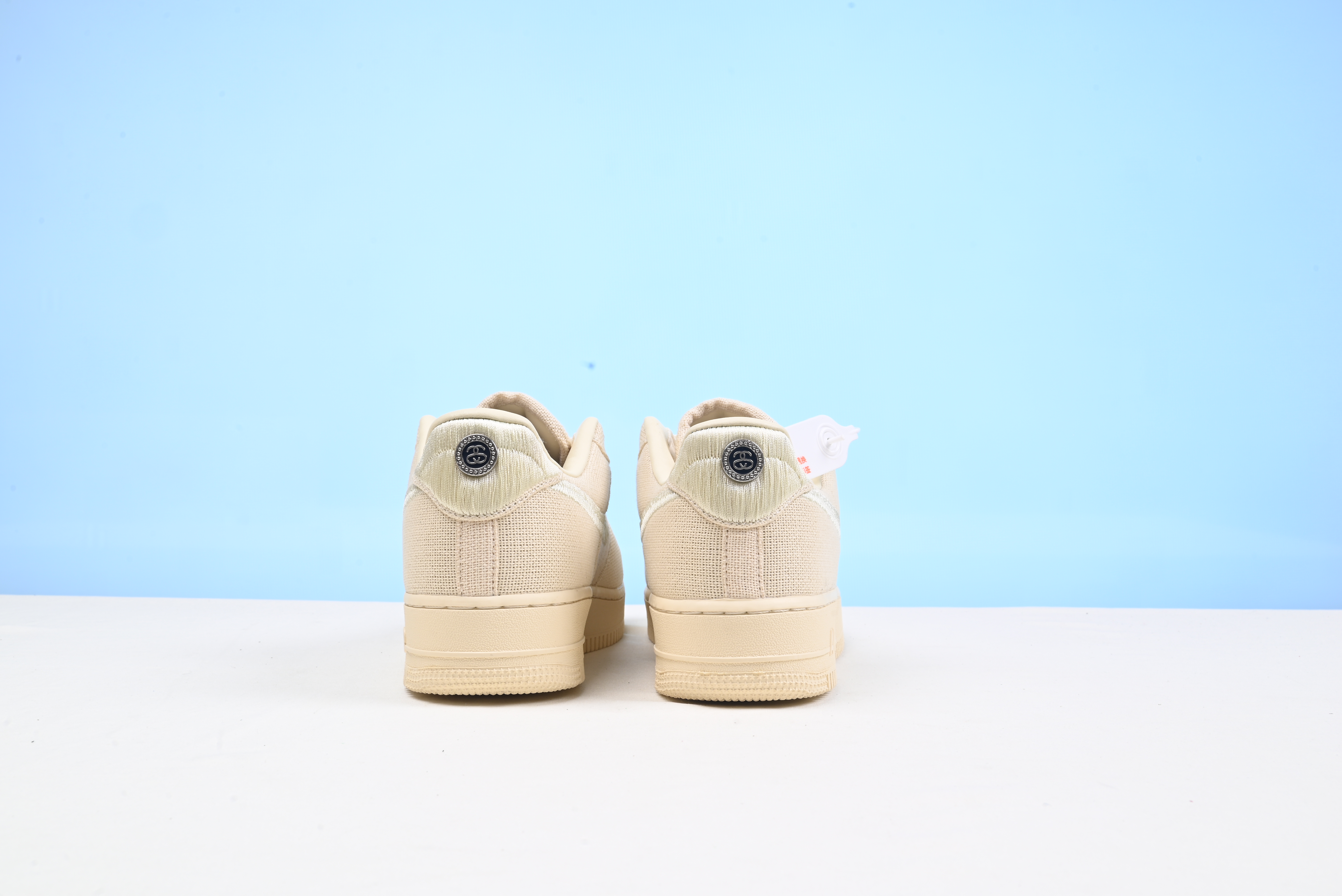 Stussy x Nike Air Force 1 Low Fossil Stone CZ9084-200