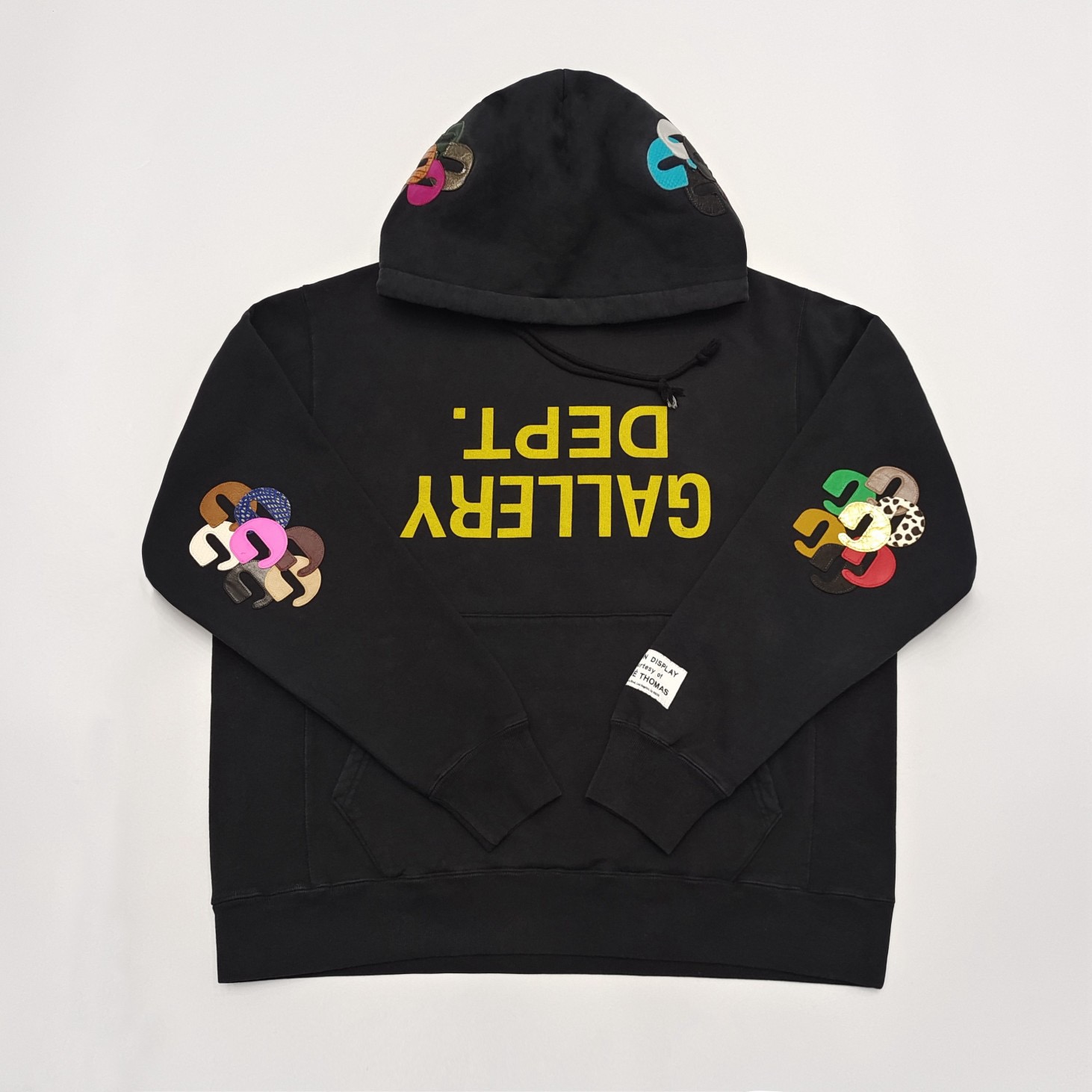 GALLERY hoodie （with Leather pattern）2024090301