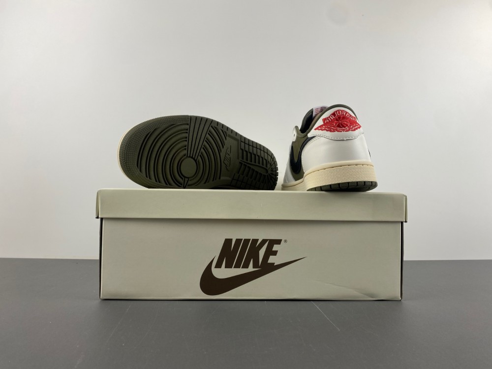 Jordan 1 Retro Low OG SP Travis Scott Medium Olive  DM7866-200