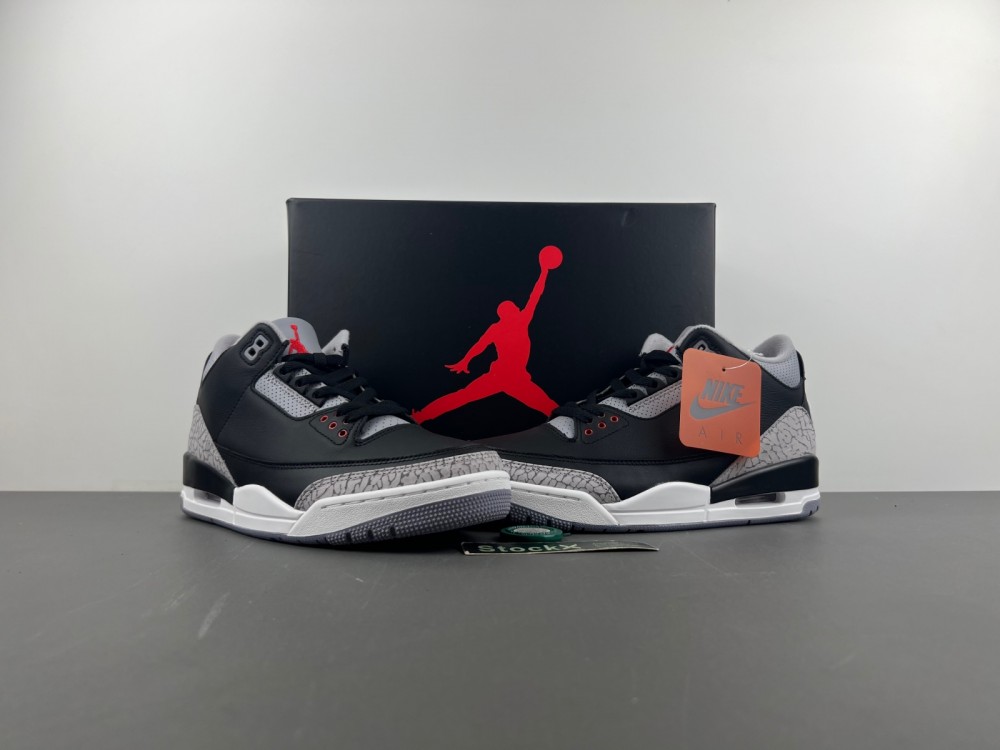 Air Jordan 3 Retro Black Cement Reimagined  DN3707-010