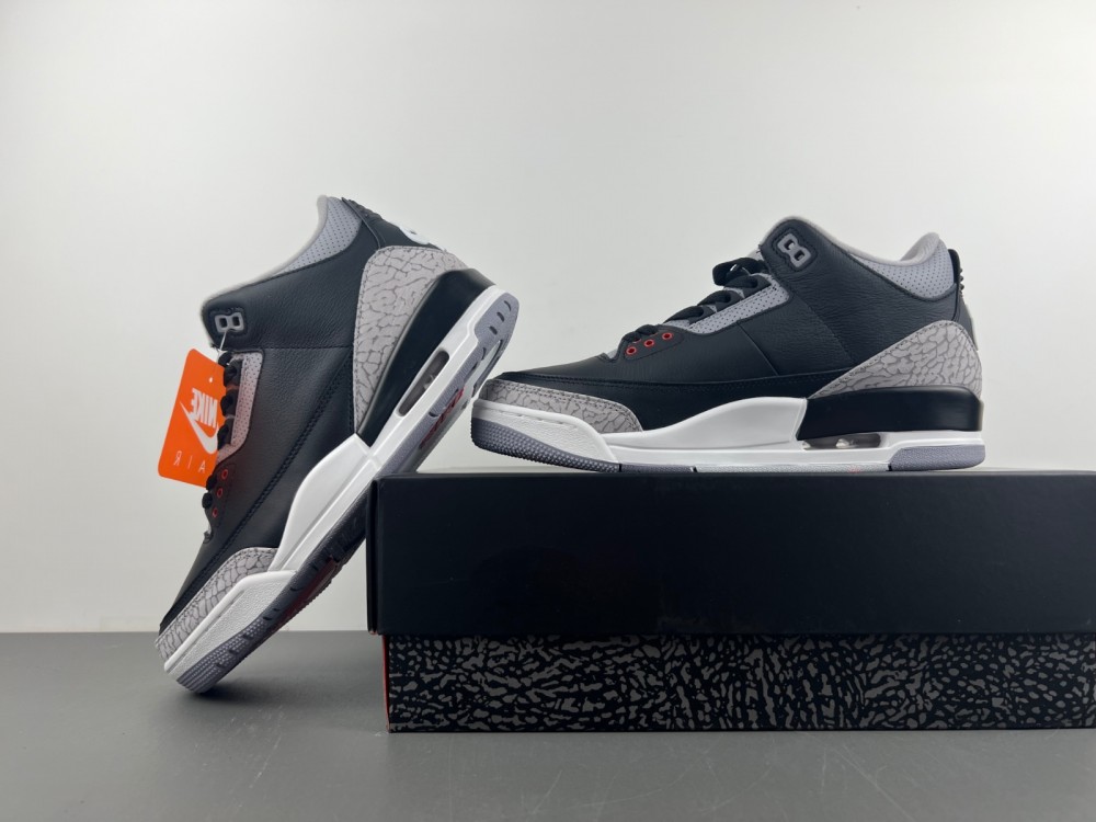 Air Jordan 3 Retro Black Cement Reimagined  DN3707-010