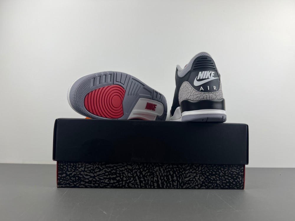 Air Jordan 3 Retro Black Cement Reimagined  DN3707-010